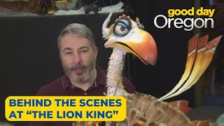 Get a behind the scenes look at Disneys The Lion King [upl. by Ronica272]