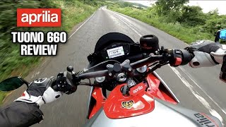 Aprilia Tuono 660 Review An Honest Look at the New Middleweight Motorcycle [upl. by Chamberlain580]