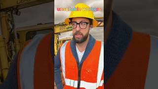 Unsuitable workers funnyworkfails funnyvideos constructionfail comedyvideos shorts [upl. by Neelehtak]