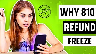 Why 810 Refund Freeze and how to Remove It [upl. by Otilopih]