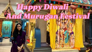 मराठी  vlog 6 Diwali and Murugan festival Celebration in Bern Switzerland 🇨🇭 [upl. by Bouley]