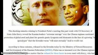 Russia Warns Obama of World War over Monsanto GMO Food and Syngenta [upl. by Fenwick]