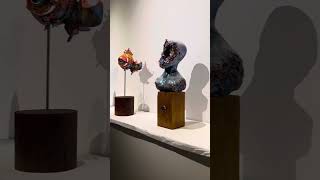 pushgallery fly sculpture exhibit in Buckhead by amazing artists [upl. by Arolf829]