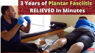 3 Years of  Plantar Fasciitis  RELIEVED in Minutes REAL RESULTS [upl. by Suzy858]