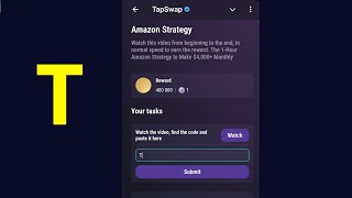 Amazon Strategy  Tapswap Code  The 1Hour Amazon Strategy to Make 4000 Monthly [upl. by Durward]