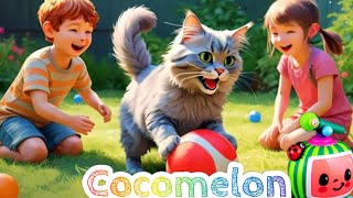 its a first Day school song  little cat nursery rhymes for kids amp kids songs Cocomelonkids142 [upl. by Aisile]