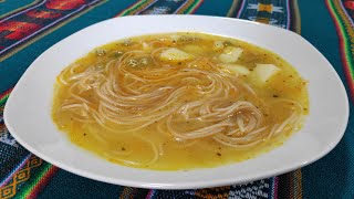 SOPA DE CABELLO DE ÁNGEL [upl. by Eelsew]