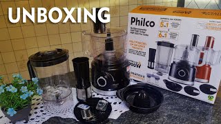 UNBOXING \ MULTIPROCESSADOR PHILCO PMP1500 TURBO 5 EM 1 900W [upl. by Megdal]