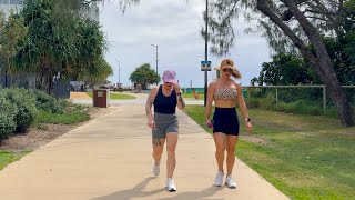 Stunning Broadbeach  Gold Coast Australia A Morning Stroll In 4k Asmr [upl. by Skye]