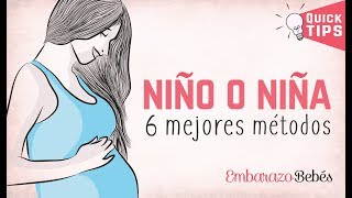 ¿NIÑO O NIÑA  6 métodos para saberlo ¡Descúbrelo [upl. by Ronda8]