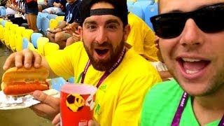 Dude Perfect Invades A World Cup Game [upl. by Orton596]