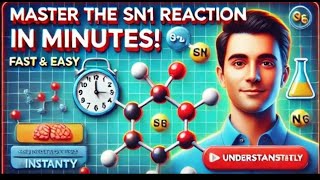 SN1 reaction  Organic chemistry  BPharm  IITJEE  IITJAM  NEET  Chemistry online tutor [upl. by Sheila947]