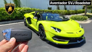 The 759HP V12 Lamborghini Aventador SVJ Roadster is OpenAir Adrenaline InDepth Review [upl. by Alihs794]