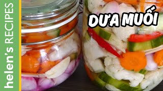 Vietnamese Pickled Vegetables  Dua chua  Do chua  Helens Recipes [upl. by Celinda421]