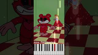 Piano Tutorial SLAP MEME  POPPY PLAYTIME CHAPTER 3ToonyDucky [upl. by Keiryt986]