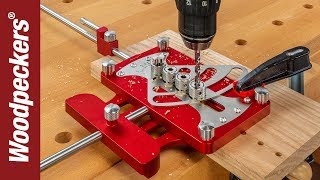 Woodpeckers  OneTIME Tool®  Ultimate Doweling Jig [upl. by Daniyal]