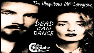 Dead Can Dance  The Ubiquitous Mr Lovegrove  SOKC0016A KARAOKE [upl. by Naillil811]