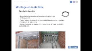 Praktische aanbevelingen bij de installatie van een ventilatiesysteem D van Lindab 2 ws installateur [upl. by Barber]