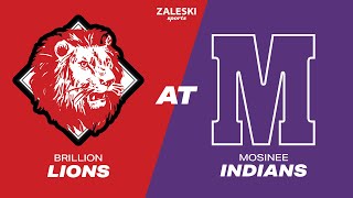 Brillion at Mosinee  2024 WIAA Boys Basketball [upl. by Eceryt]