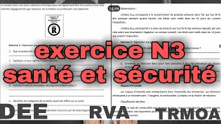 Exercice N3  M02santé et sécurité [upl. by Bramwell]