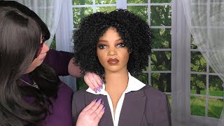 ASMR Perfectionist Styling Hair Fixing Clothing Adjustments Whispering [upl. by Joses421]