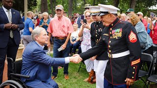 A Veterans Day Message From Governor Abbott [upl. by Nevets]