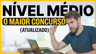 MELHOR CONCURSO NÍVEL MÉDIO 2024 PARA COMEÇAR HOJE🎯 [upl. by Aihsenrad407]