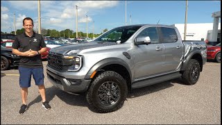 Is the 2024 Ford Ranger Raptor way BETTER than a Tacoma TRD Pro for the Price [upl. by Enajyram]