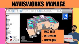 01 Navisworks MCQ  Navisworks Interview Question  Revit Interview [upl. by Atinas]