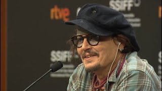 Rueda de Prensa PREMIO DONOSTIA Johnny Depp  2021 [upl. by Iohk939]