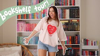 bookshelf tour 2023 📚🌷🐝 in depth [upl. by Merell]