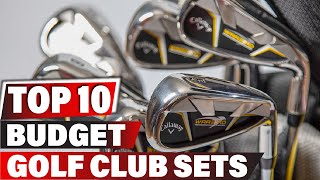 Top 10 Best Budget Golf Club Set On Amazon [upl. by Nosredna]