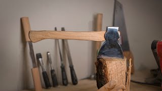 Hatchet restoration with basic tools  Rusty to Restored [upl. by Aihsinat]