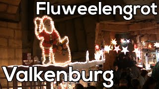 Kerstmarkt in Fluweelengrot  Valkenburg [upl. by Nyrrat]