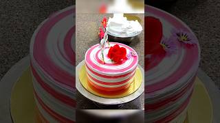 Simple Flower Cake Design youtubeshorts birthdaycake simplecake viralvideo [upl. by Ettennat]