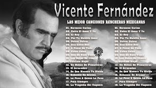 Vicente Fernandez Sus 20 Exitos Rancheras Viejitas Mix Para Pistear [upl. by Ellenwad950]