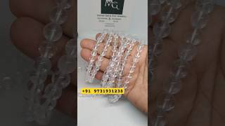 Original Crystal Spatic mala 📿 sphatikmala crystalmala japamala youtubeshorts [upl. by Maurilia]