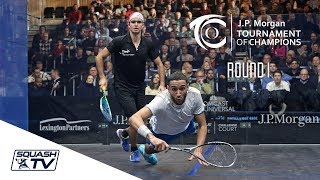 Squash Tournament of Champions 2018  Mens Rd 1 Roundup Pt3 [upl. by Clougher208]