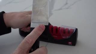 Will the ZWILLING KNIFE SHARPENER Actually Sharpen Knives [upl. by Dej]