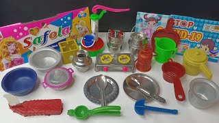 Play with Amazing mini kitchen set MINI CLAY Dolliyon [upl. by Waverly]