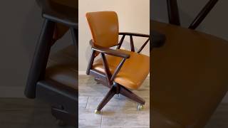 MidCentury Modern Office Chair Needs a little TLC shorts thrift upcycle diy projects flip [upl. by Etam]