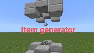 How to make an item generator in Minecraft 120 For Bedwars [upl. by Remot]