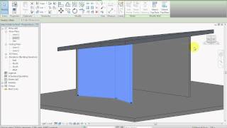 Revit  Attaching Walls to Roof [upl. by Ylrak]