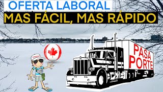 CanadÃ¡ te da la CIUDADANÃA solo por venir a MANEJAR CAMIÃ“N ðŸ‡¨ðŸ‡¦ [upl. by Atsylak283]