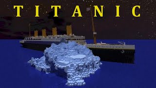 Minecraft  The Story of the TITANIC [upl. by Wendelin]