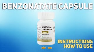 Benzonatate capsule how to use Uses Dosage Side Effects Contraindications [upl. by Kalikow]