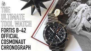 When A Big Watch Is Done Perfectly  The Fortis B42 Official Cosmonaut Chronograph Watch Review [upl. by Rosalynd]