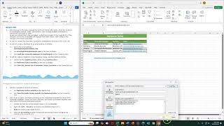 02 Excel EXPERT NP Module 05 Project 1a [upl. by Einahpehs736]