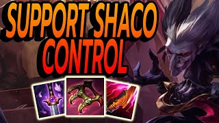 SUPPORT SHACO GET FULL CONTROL AROUND THE MAP  SUPPORT SHACO S14 [upl. by Aivat]