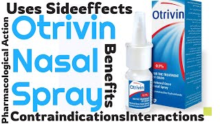 Otrivin Nasal spray for nasal decongestant and cold uses and sideeffects review  Medic Health [upl. by Isleen]